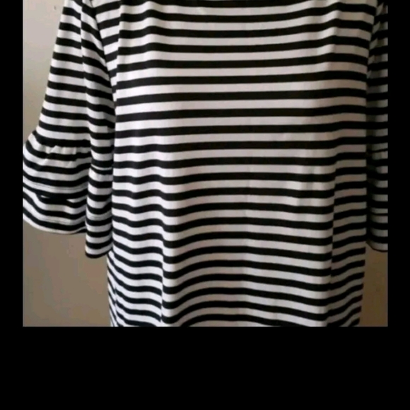 Halogen black stripe dress size medium - Picture 3 of 6